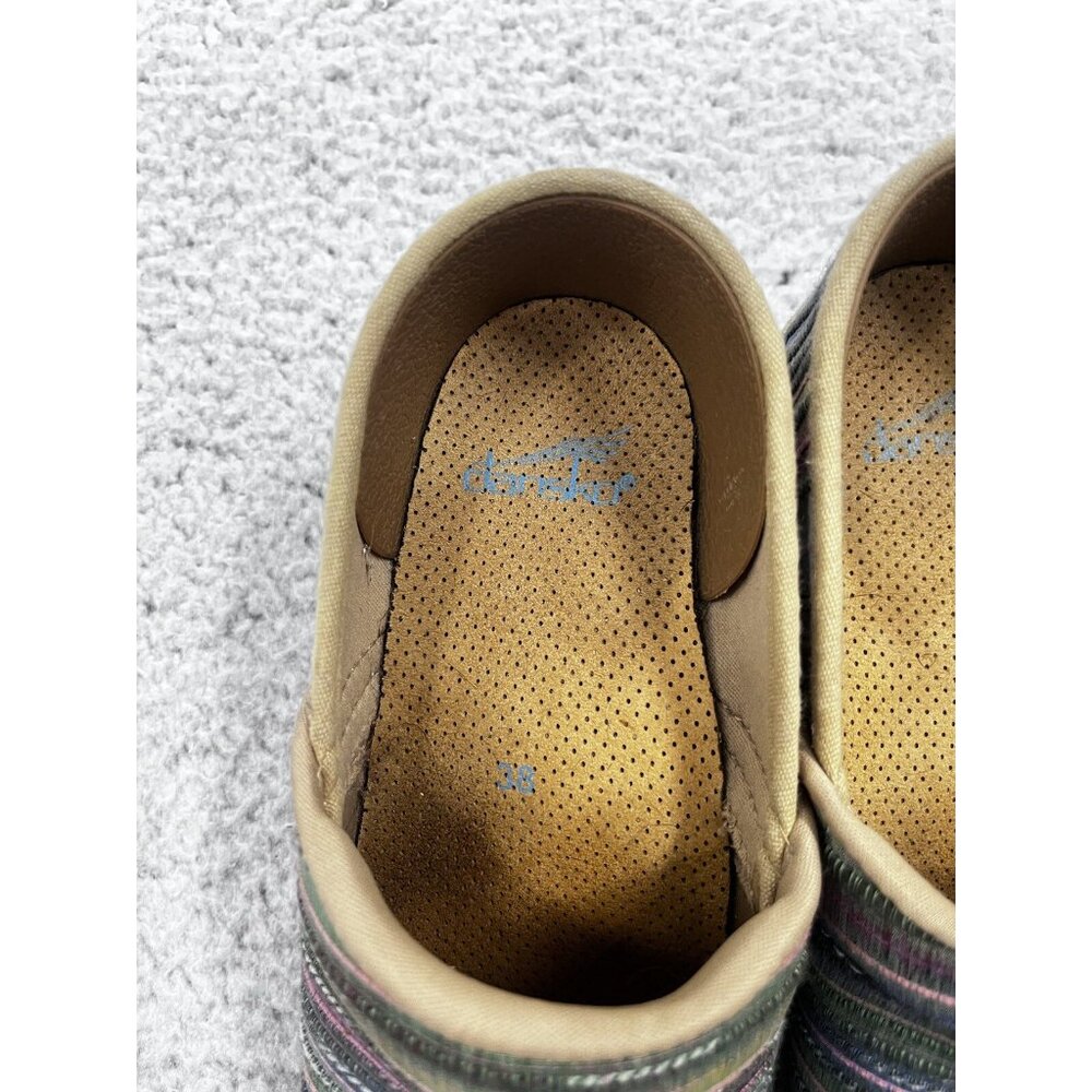 Dansko Multicolor Striped Mules - Picture 5 of 14